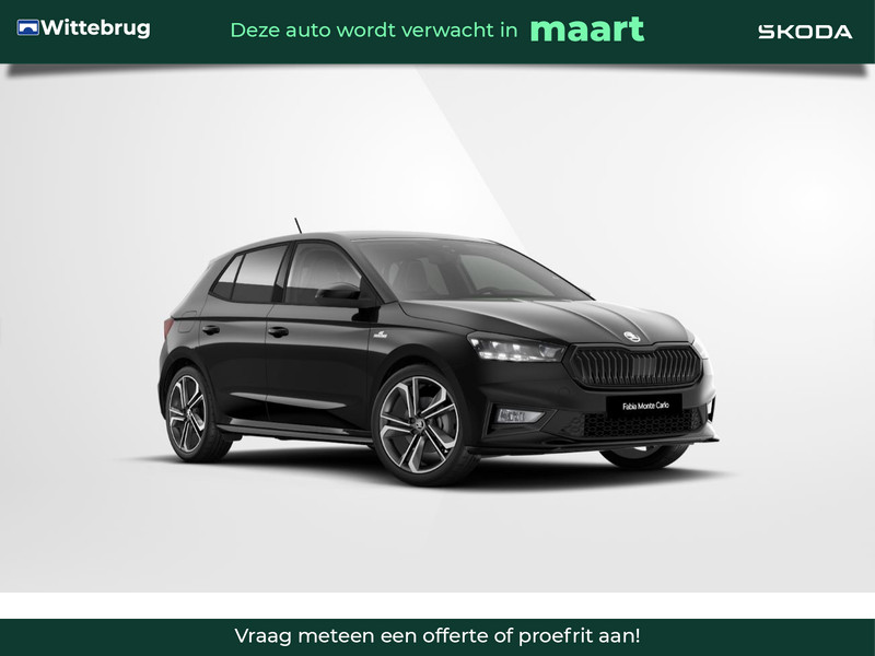 Škoda Fabia 1.0 TSI Monte Carlo inruilpremie 2.000,-