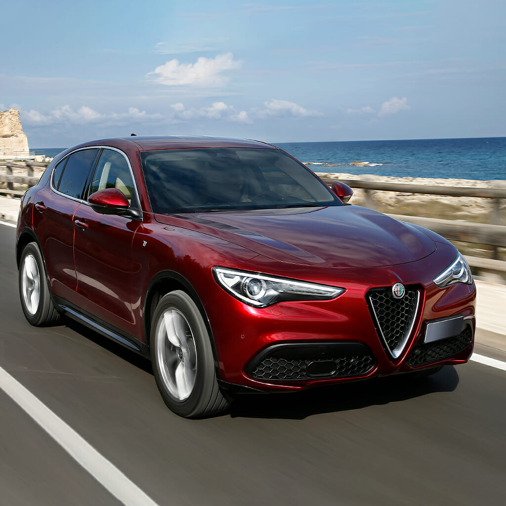 De nieuwe Alfa Romeo Stelvio Veloce Ti.